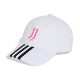 Juventus pet Adidas 3 strepen wit/roze